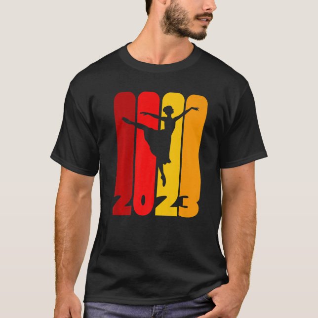 Ballet Student Training For A Ballet Performance B T-Shirt (Front)