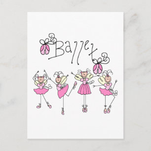 Ballet T-shirts and Gifts Postcard