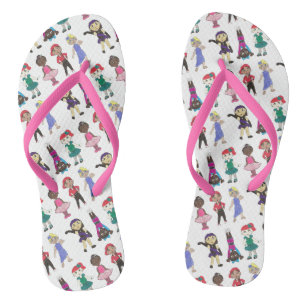 Ballet Tap Jazz Lyrical Acro Dancer Girls Dance Jandals