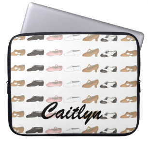 Ballet Tap Jazz Lyrical Dance Teacher Shoes Dancer Laptop Sleeve