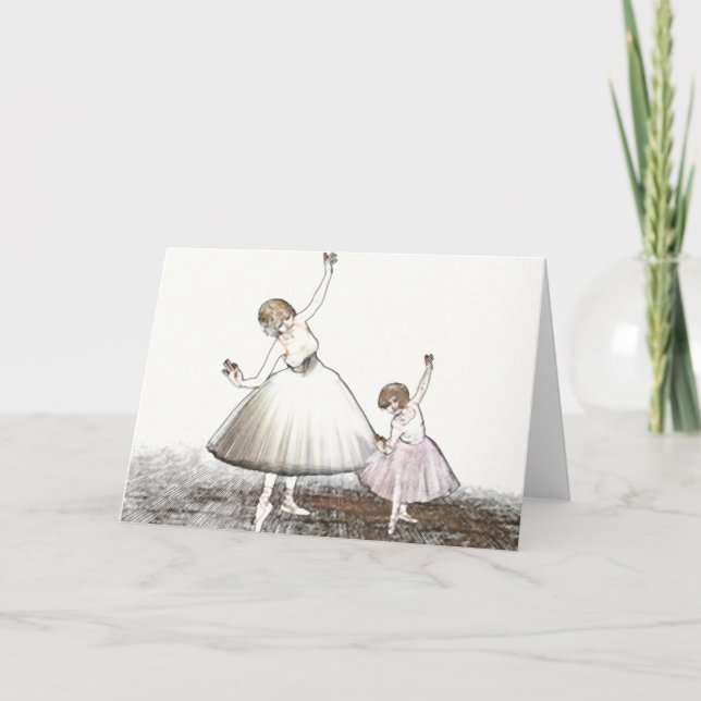 Ballet Teacher Card (Front)