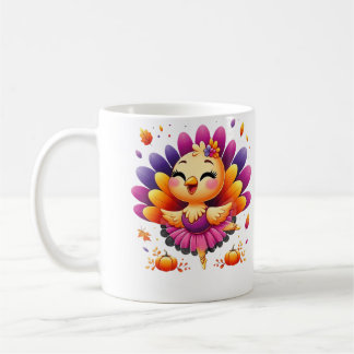 Ballet Turkey Ballet Dancer Fall Dance Girls Thank Coffee Mug