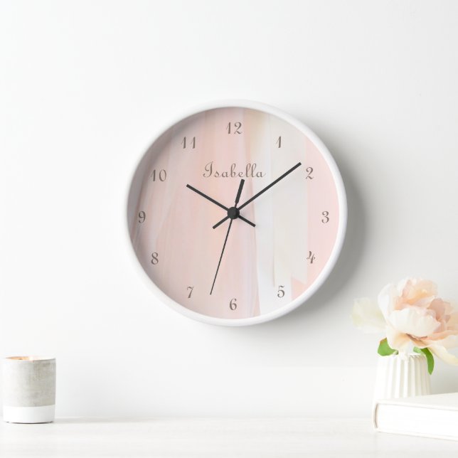 Ballet Tutu Personalised Wall Clock (Home)