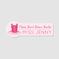 Ballet Tutu Pink Ballerina Dance Teacher Studio