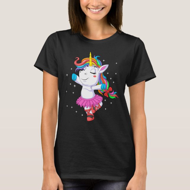 Ballet Unicorn T-Shirt (Front)