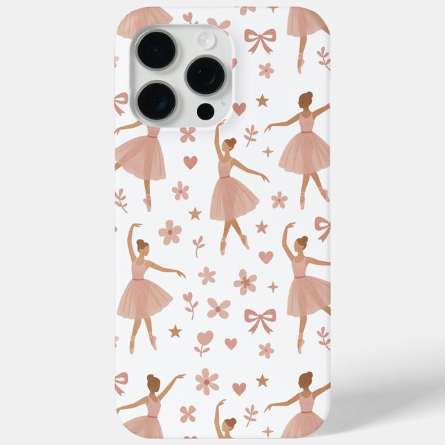 Balletcore Floral Dance Design Case-Mate iPhone Case (Back)