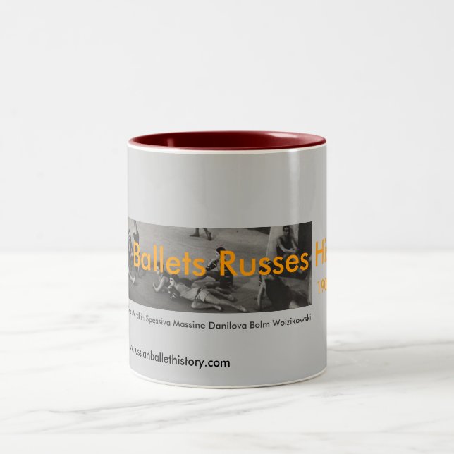 Ballets Russes Website Mug (Center)