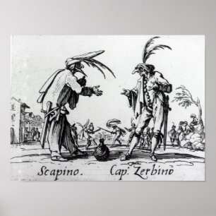 Balli de Sfessania, c.1622 2 Poster