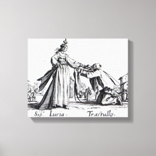 Balli de Sfessania, c.1622 Canvas Print