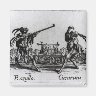 Balli de Sfessania, c.1622 Magnet