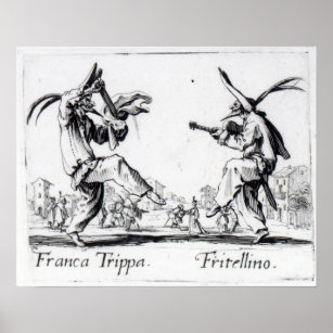Balli de Sfessania, c.1622 Poster