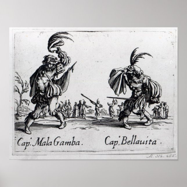Balli de Sfessania, c.1622 Poster (Front)