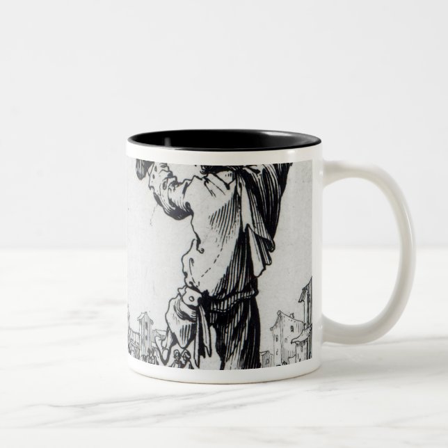 Balli de Sfessania, c.1622 Two-Tone Coffee Mug (Right)