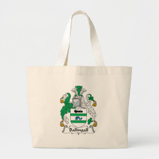 Ballingall Family Crest Large Tote Bag