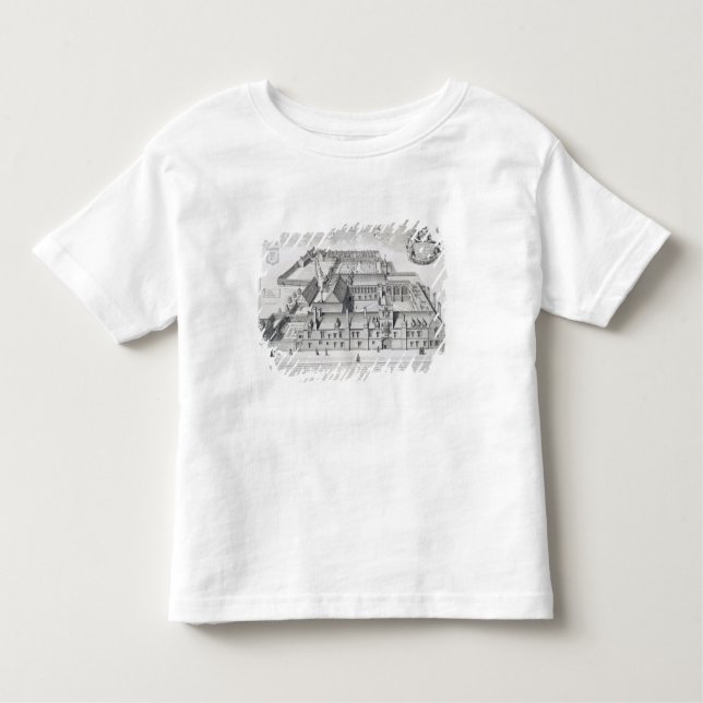 Balliol College, Oxford, from 'Oxonia Illustrata', Toddler T-Shirt (Front)