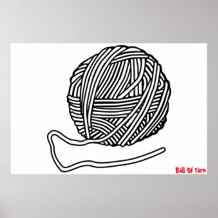 Ballof Yarn Poster