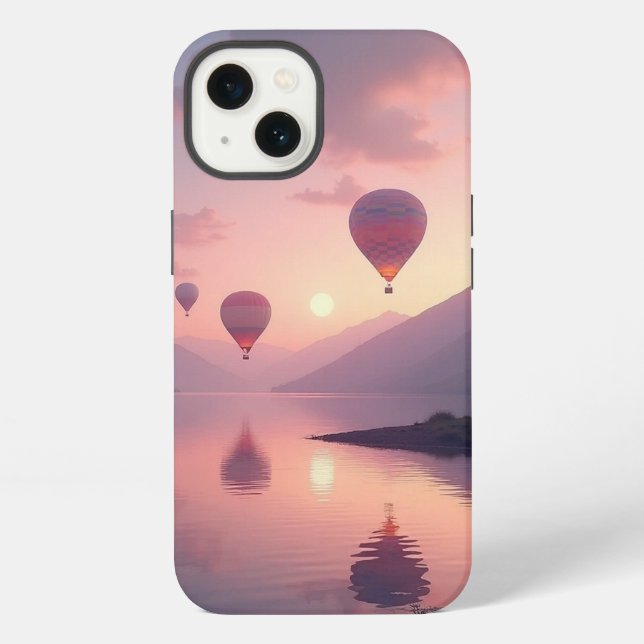 Balloon Adventure Dreams iPhone Case (Back)