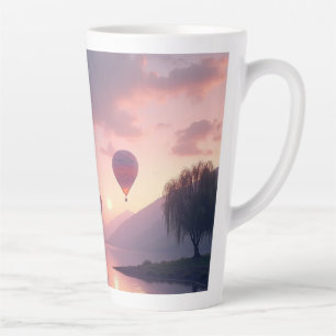 Balloon Adventure Dreams Latte Mug