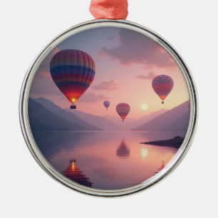 Balloon Adventure Dreams Metal Tree Decoration