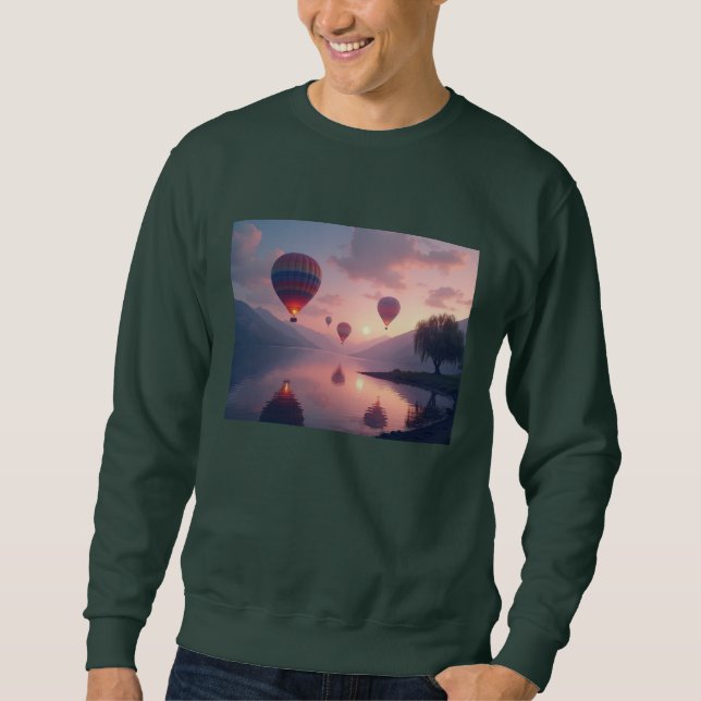Balloon Adventure Dreams Sweatshirt (Front)