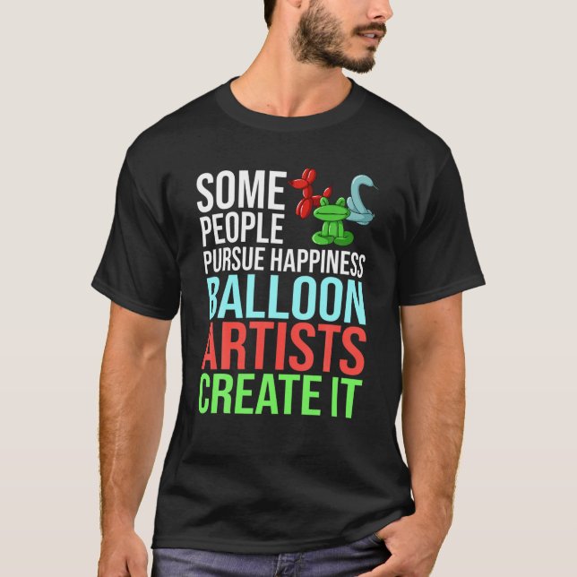Balloon Animal Artist Twister Twisting T-Shirt (Front)