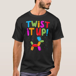 Balloon Animal Twister Party Twist It Up Balloon A T-Shirt