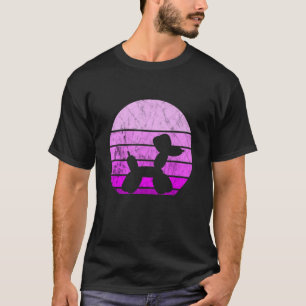 Balloon Artist Balloon Animal Retro Vintage Balloo T-Shirt
