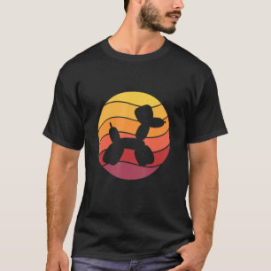 Balloon Artist Vintage Retro Twisting Dog Balloon T-Shirt