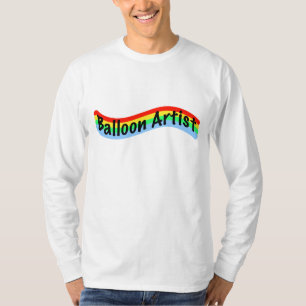 Balloon Artist: Wavy Design in Bright Colours T-Shirt