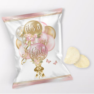Balloon Baby Shower Chip Bag Wrappers