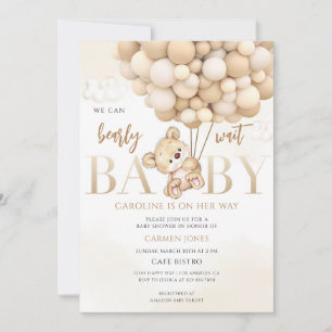 Balloon Baby Shower Invitation