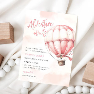 Balloon Baby Shower Invitation