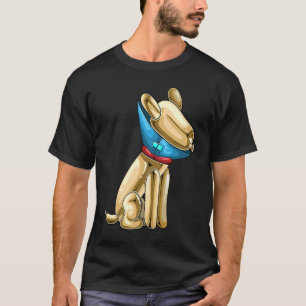 Balloon  Balloon Animal Dog Cone of Shame T-Shirt