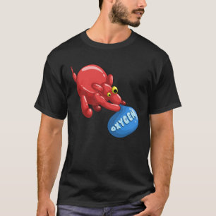 Balloon Balloon Animal Dog Inhaling Oxygen T-Shirt
