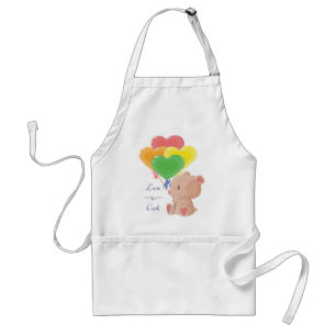 Balloon Bear Apron