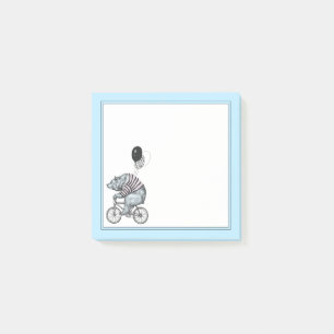 Balloon Bicycle Bear Post-it Notes