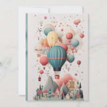 Balloon Birthday Card