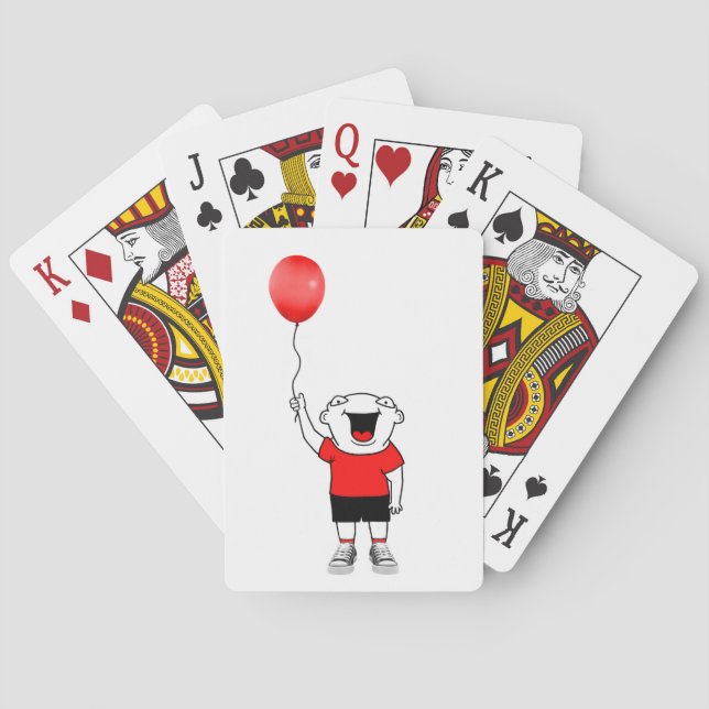 Balloon Boy Playing Cards (Back)