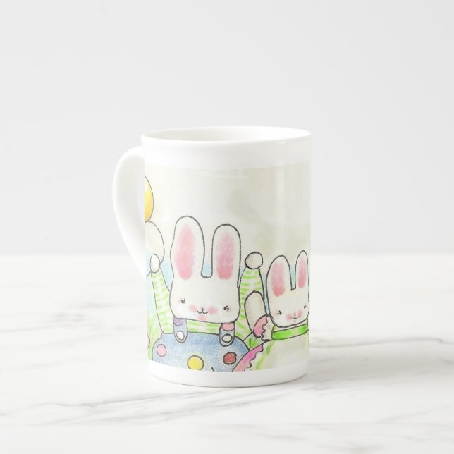 Balloon Bunny mug (Front Left)