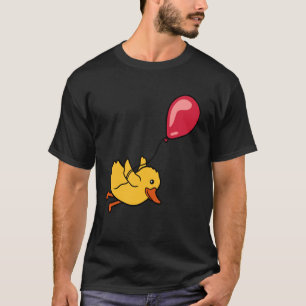 Balloon Chick Flies Away T-Shirt