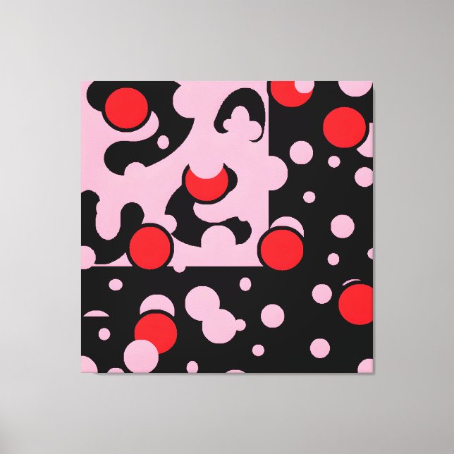 Balloon Clouds Group Canvas Print (Front)