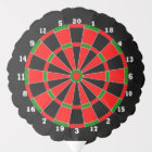 Balloon: Dartboard Effect - Black - Red - Green