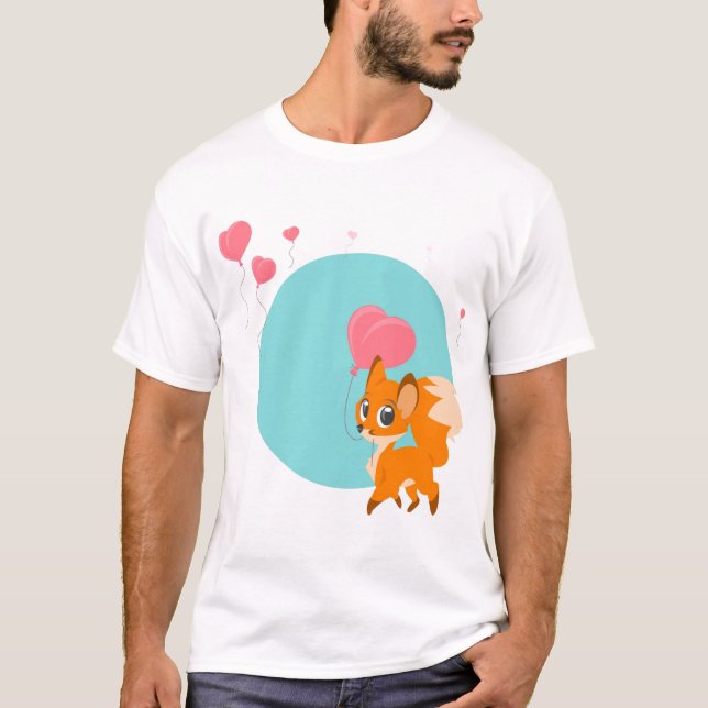 Balloon Day Fox Shirt (Front)