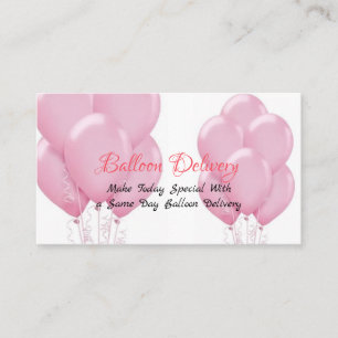 Balloon Delivery Business Card
