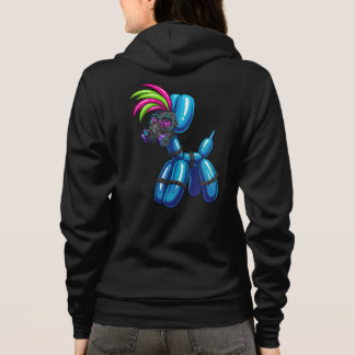 Balloon Dog  Adult Zip-Up Hoodie