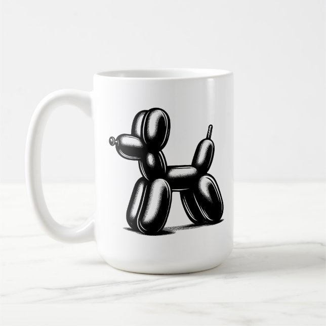 Balloon Dog Coffee Mug (Left)