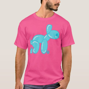 BALLOON DOG POOP Baseball T-Shirt