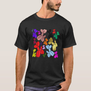 Balloon Dogs  Cute Colourful Balloons Animal T-Shirt