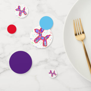 Balloon Dogs Party Table Confetti