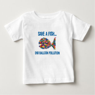 BALLOON FISH T-SHIRT FOR BABY OR TODDLER